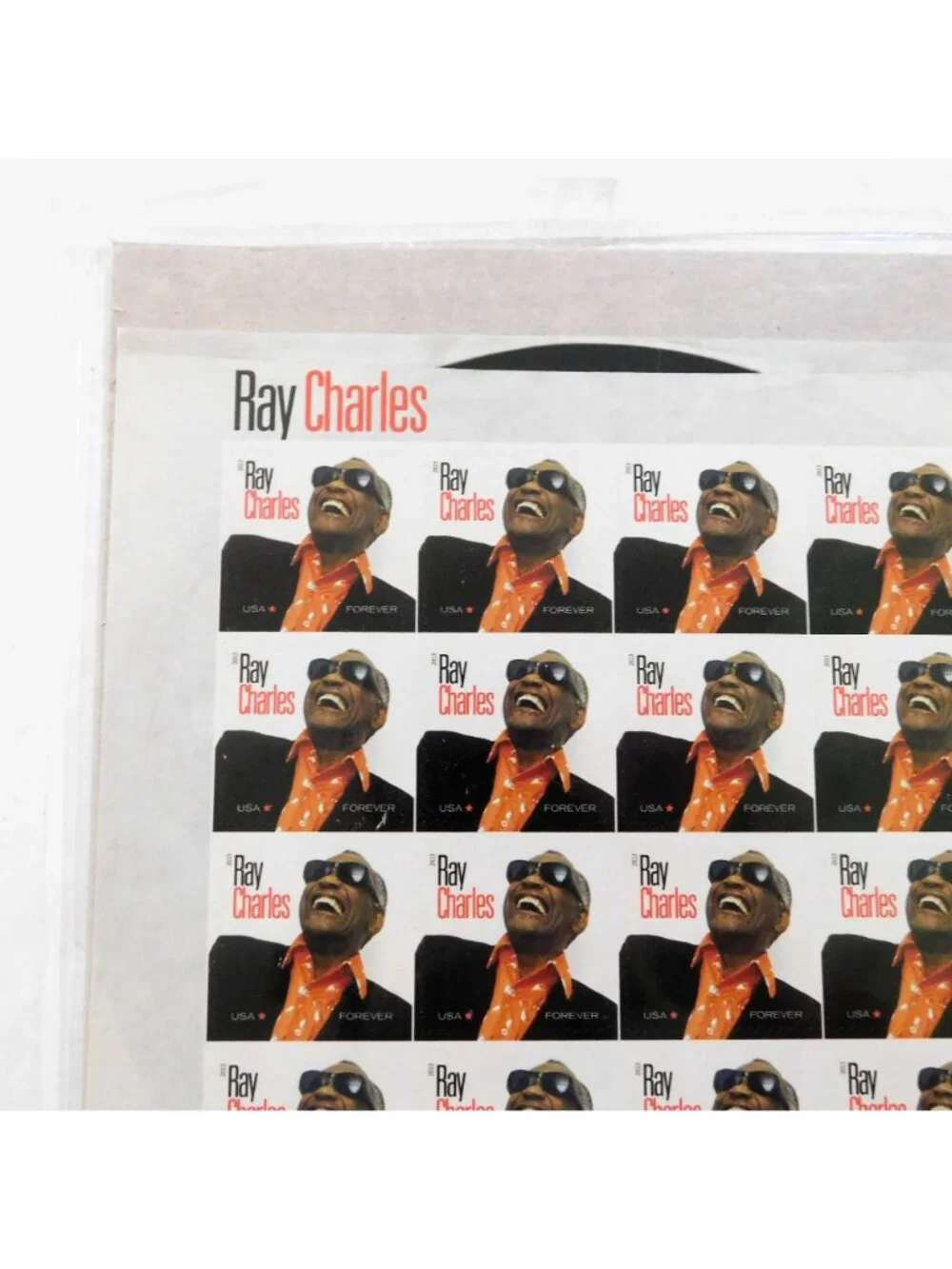 Ray Charles Forever Stamps Sheet Of 16 New Sealed USPS 2013 Issue #579544